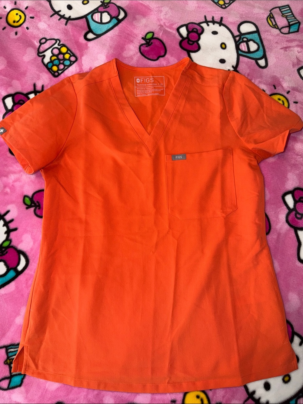 FIGS scrub top